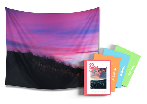 Purple Skies (Tapestry) + Seasons Books